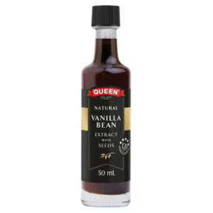Web – Queen Vanilla Extract with Seeds 50ml NZ FRONT